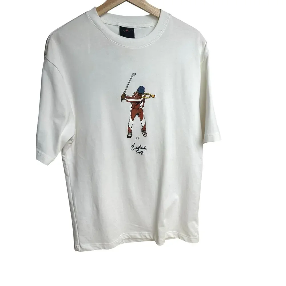 Jordan x Eastside Golf T-Shirt White Cotton - Size S - NEW